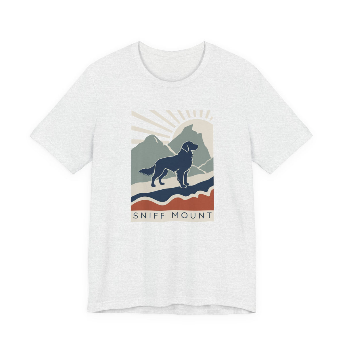 Sniff Mount Golden Retriever unisex t-shirt, photo 12