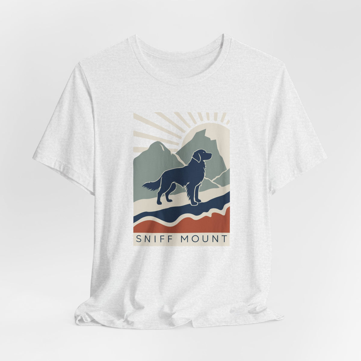 Sniff Mount Golden Retriever unisex t-shirt, photo 15