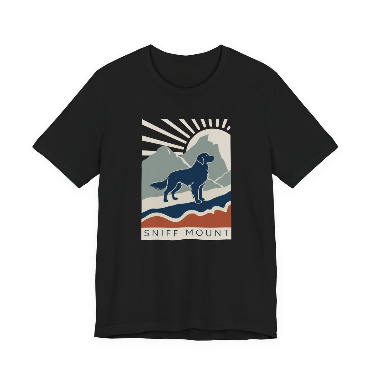 Sniff Mount Golden Retriever unisex t-shirt, photo 17