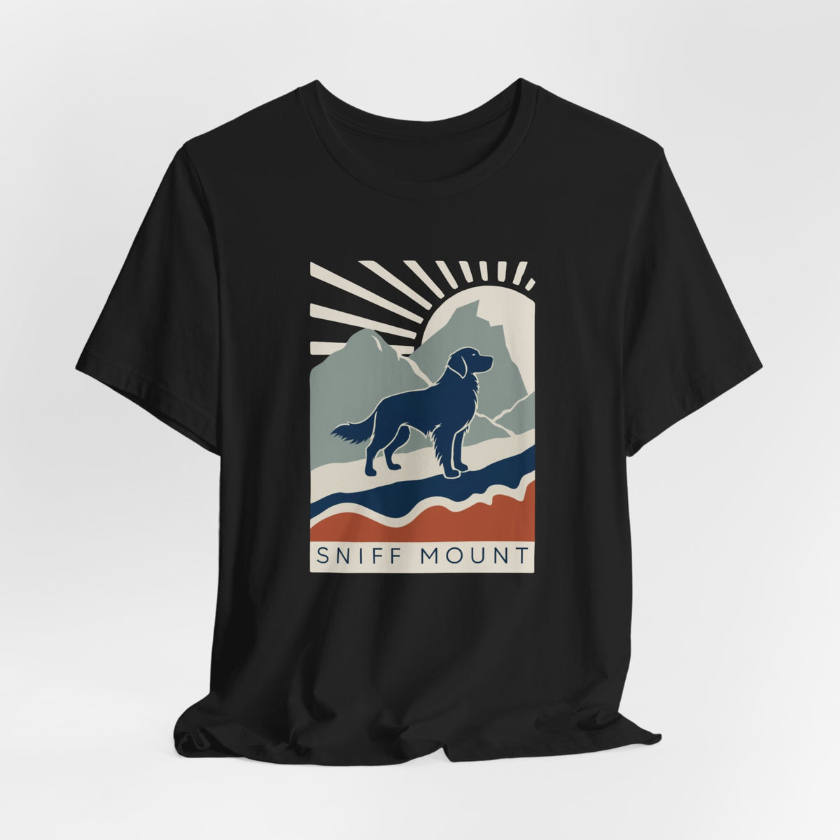 Sniff Mount Golden Retriever unisex t-shirt, photo 20
