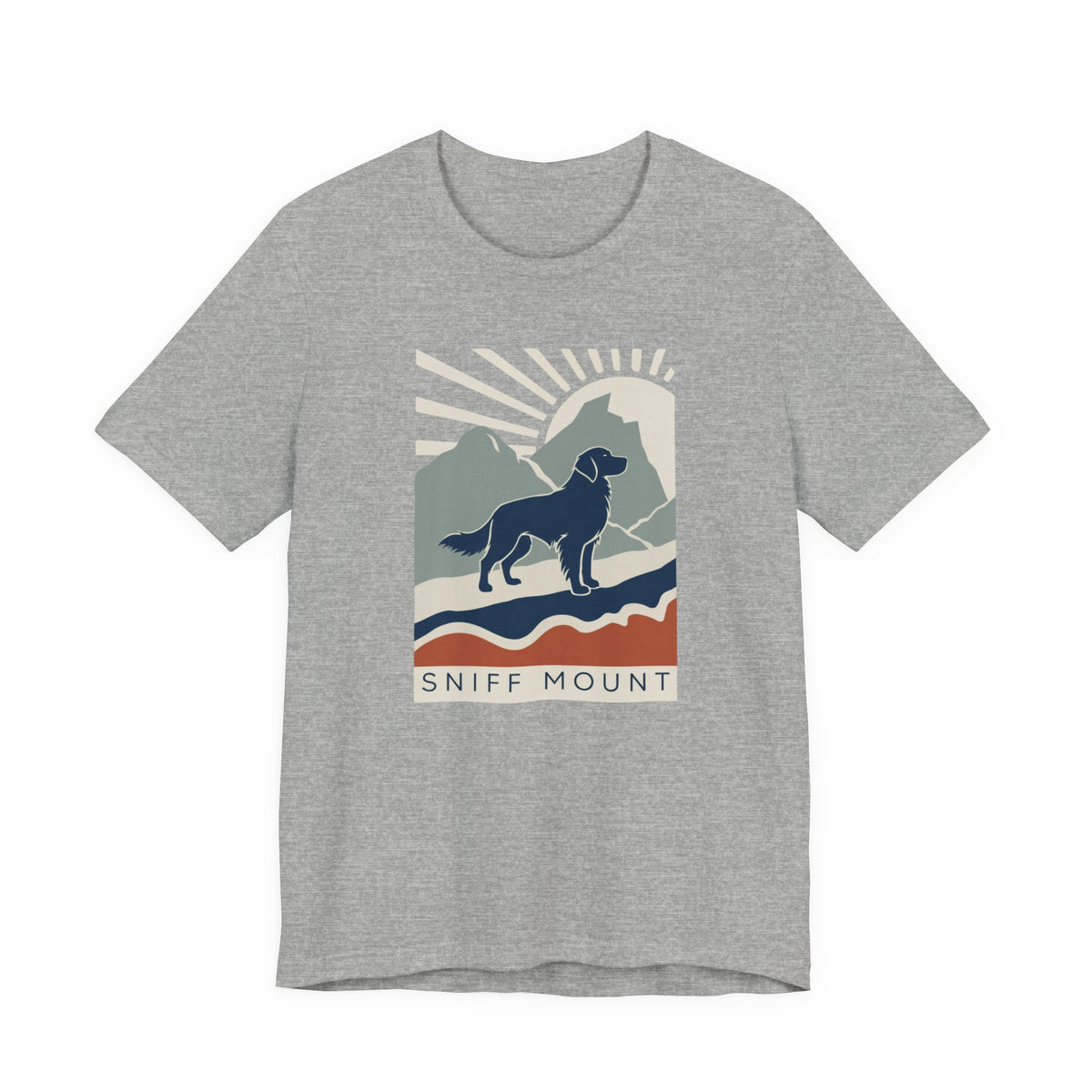 Sniff Mount Golden Retriever unisex t-shirt, photo 22