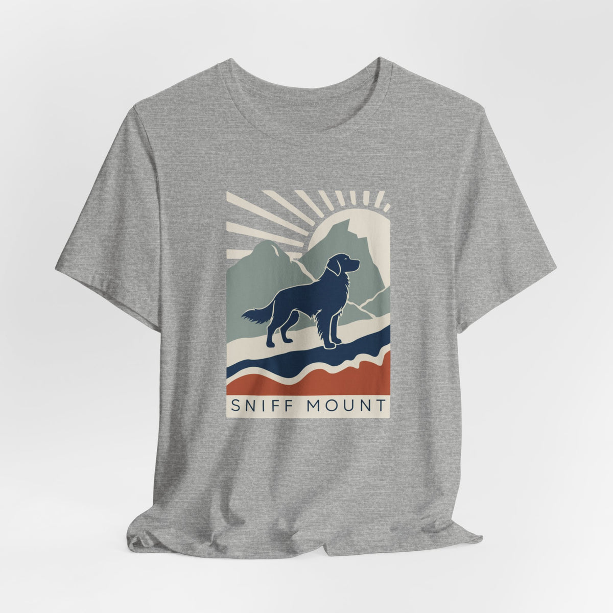 Sniff Mount Golden Retriever unisex t-shirt, photo 25