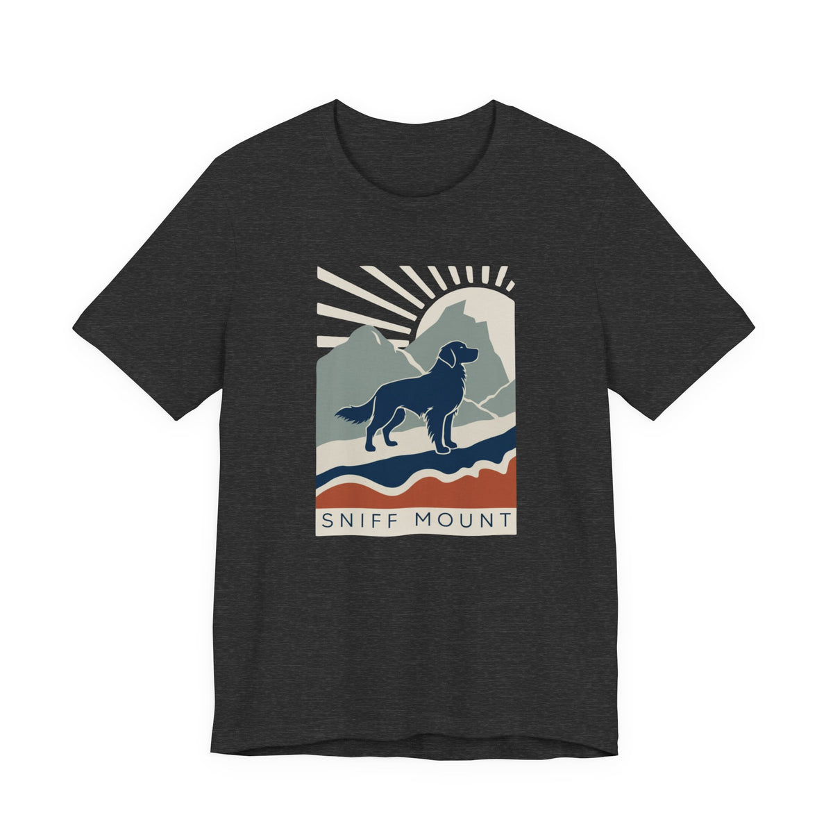 Sniff Mount Golden Retriever unisex t-shirt, photo 27