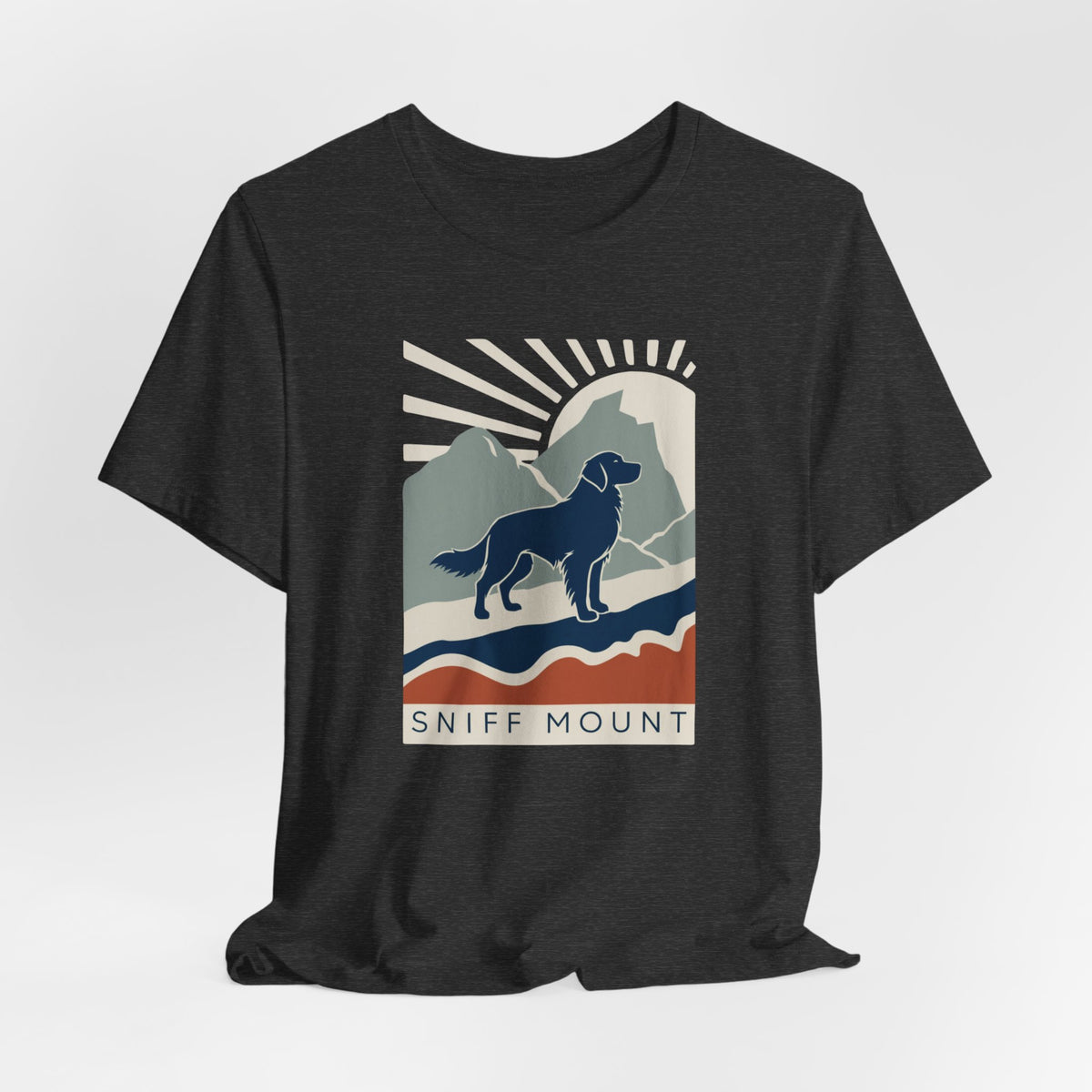 Sniff Mount Golden Retriever unisex t-shirt, photo 30