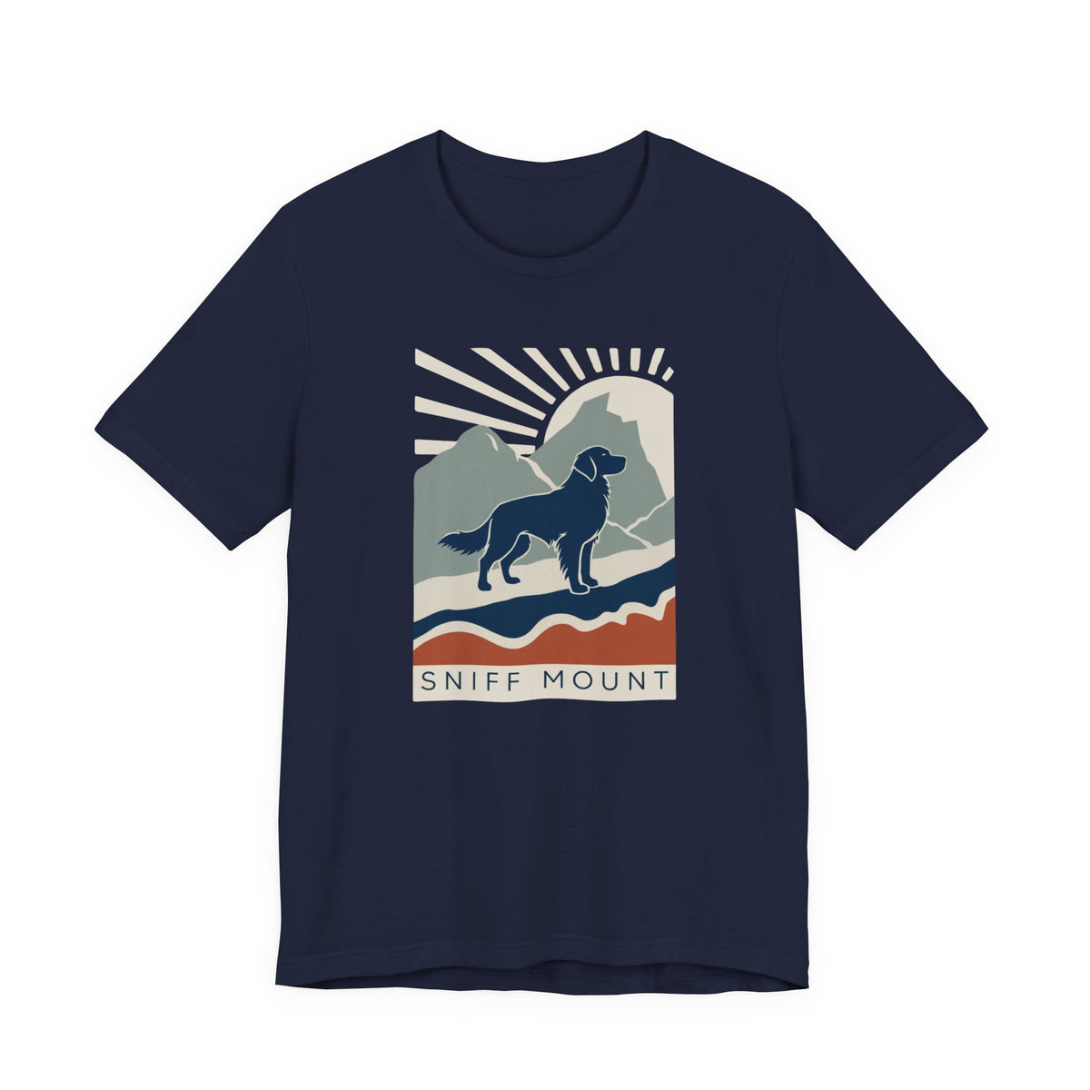 Sniff Mount Golden Retriever unisex t-shirt, photo 32