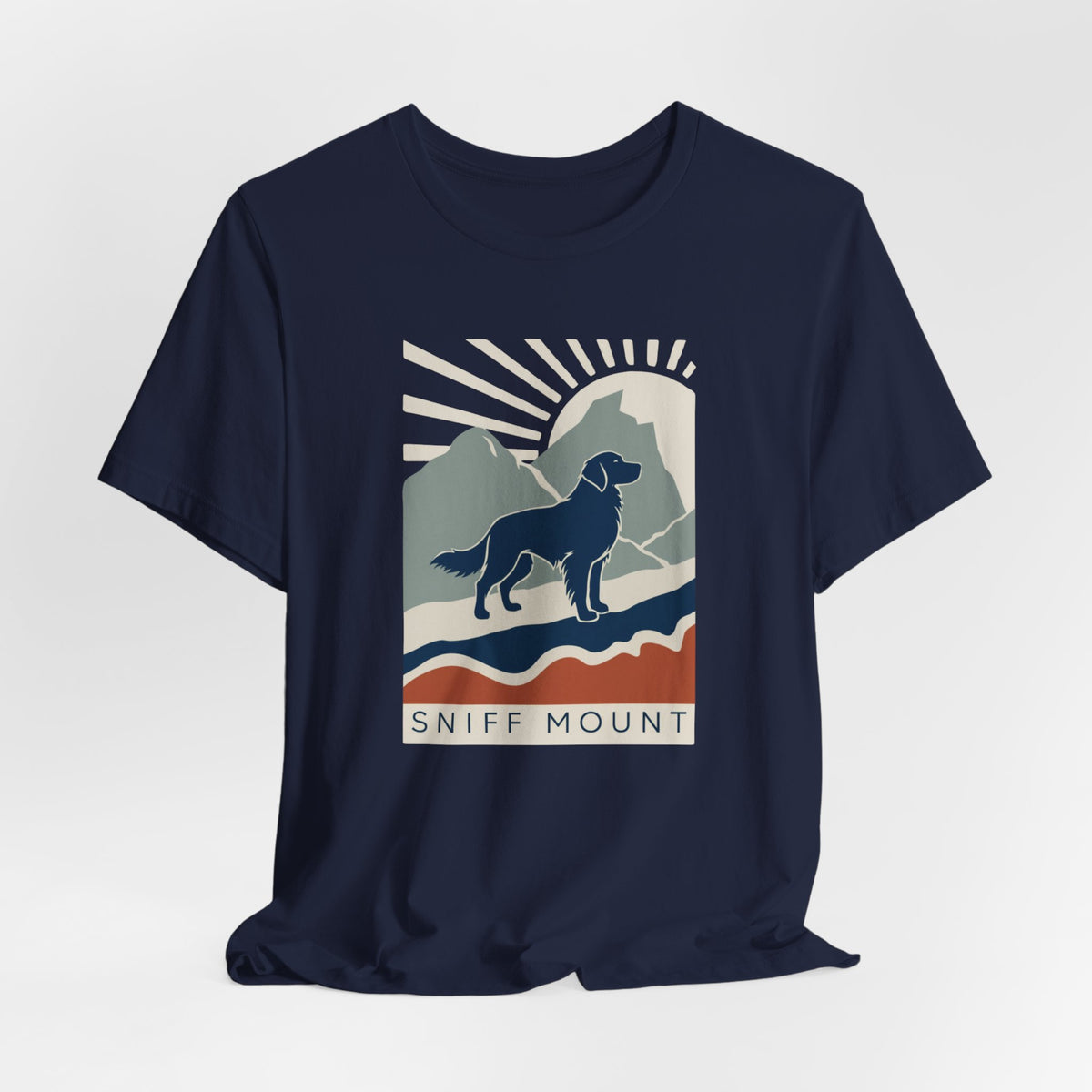 Sniff Mount Golden Retriever unisex t-shirt, photo 35
