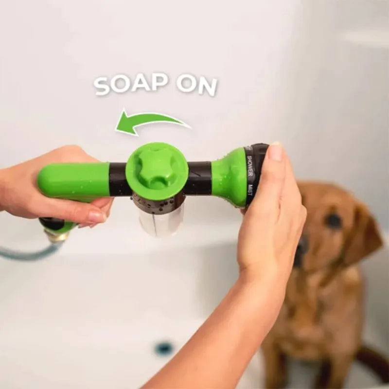 soap dispensor high pressure shower High-pressure Dog Shower. - Sniff Waggle And Walk
