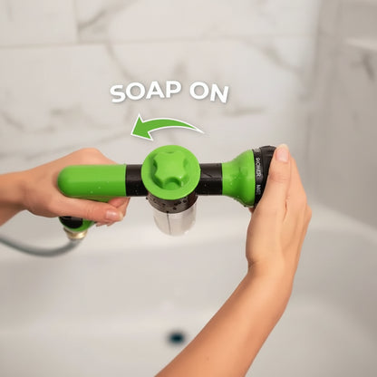 soap dispensor high pressure shower High-pressure Dog Shower. - Sniff Waggle And Walk