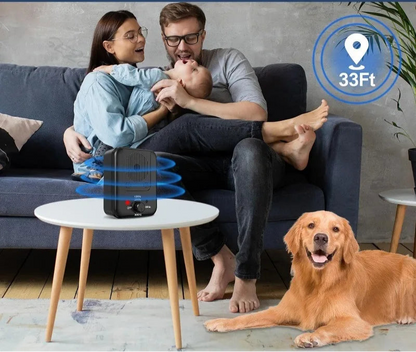 SonicPeace Pro — 1500 mAh battery, USB-C charging, 5-hour charge time, 30-day working life