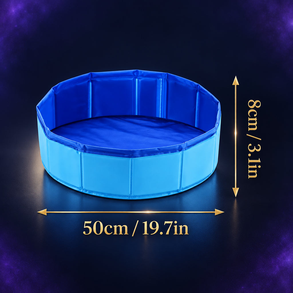SplashPaw foldable pet paddling pool for cats and small dogs, photo 22