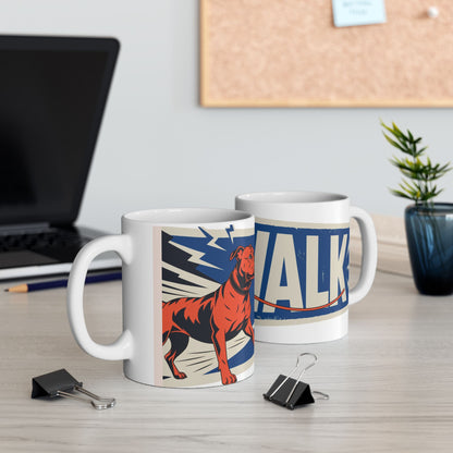 Staffie ceramic coffee mug, 11oz and 15oz Staffordshire Bull Terrier gift - view 8