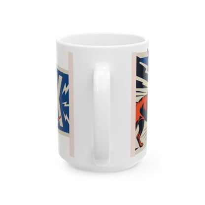 Staffie ceramic coffee mug, 11oz and 15oz Staffordshire Bull Terrier gift - view 13