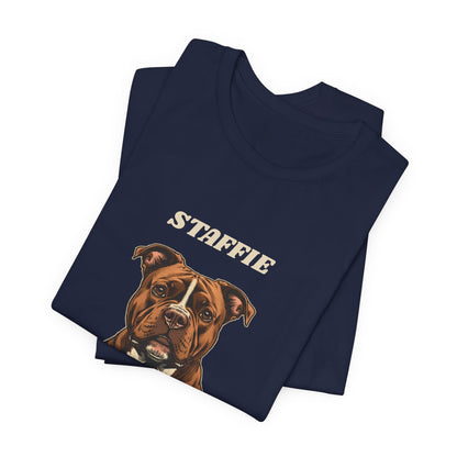 Staffie World Tour vintage band t-shirt garment detail