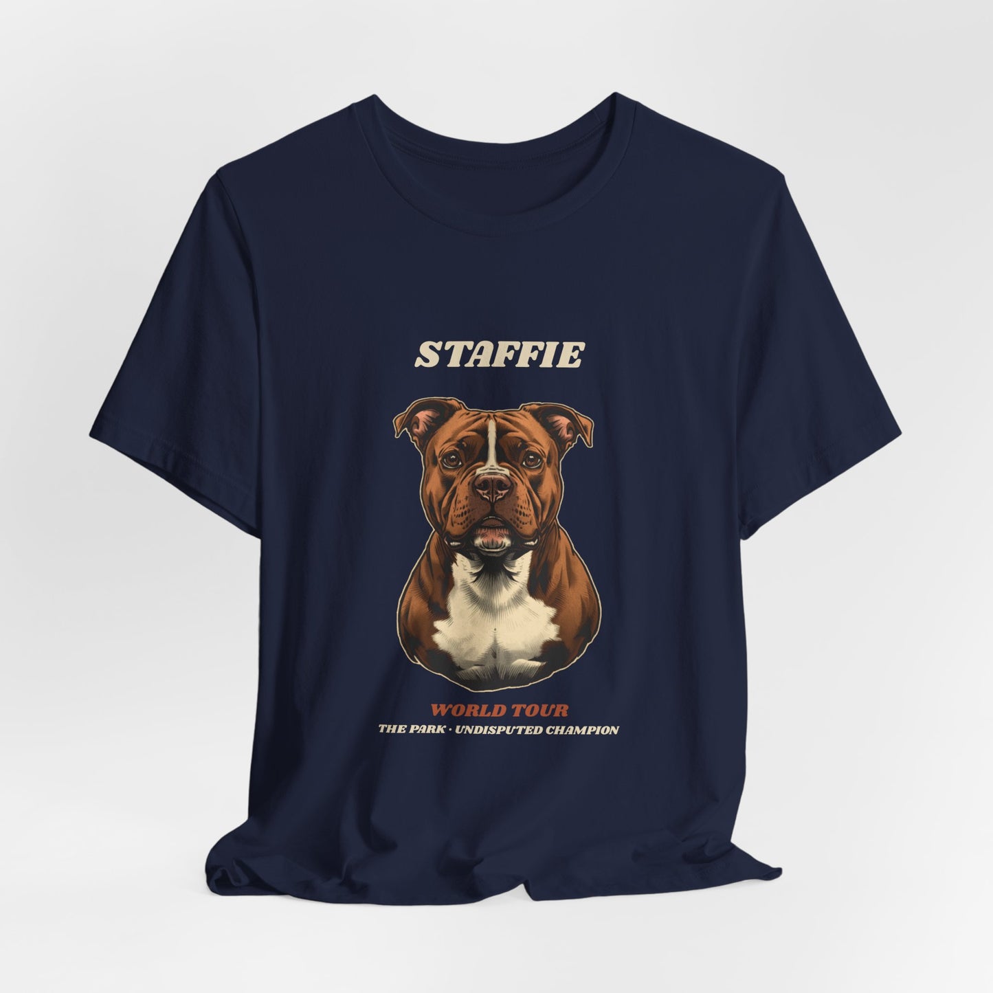 Staffie World Tour vintage band t-shirt final photo