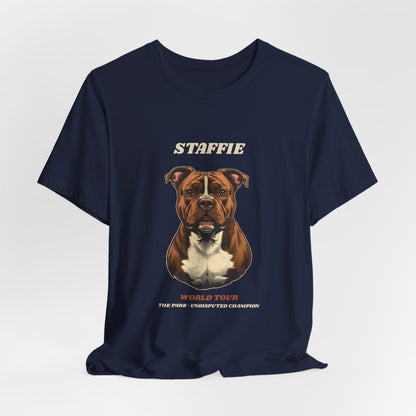 Staffie World Tour vintage band t-shirt final photo
