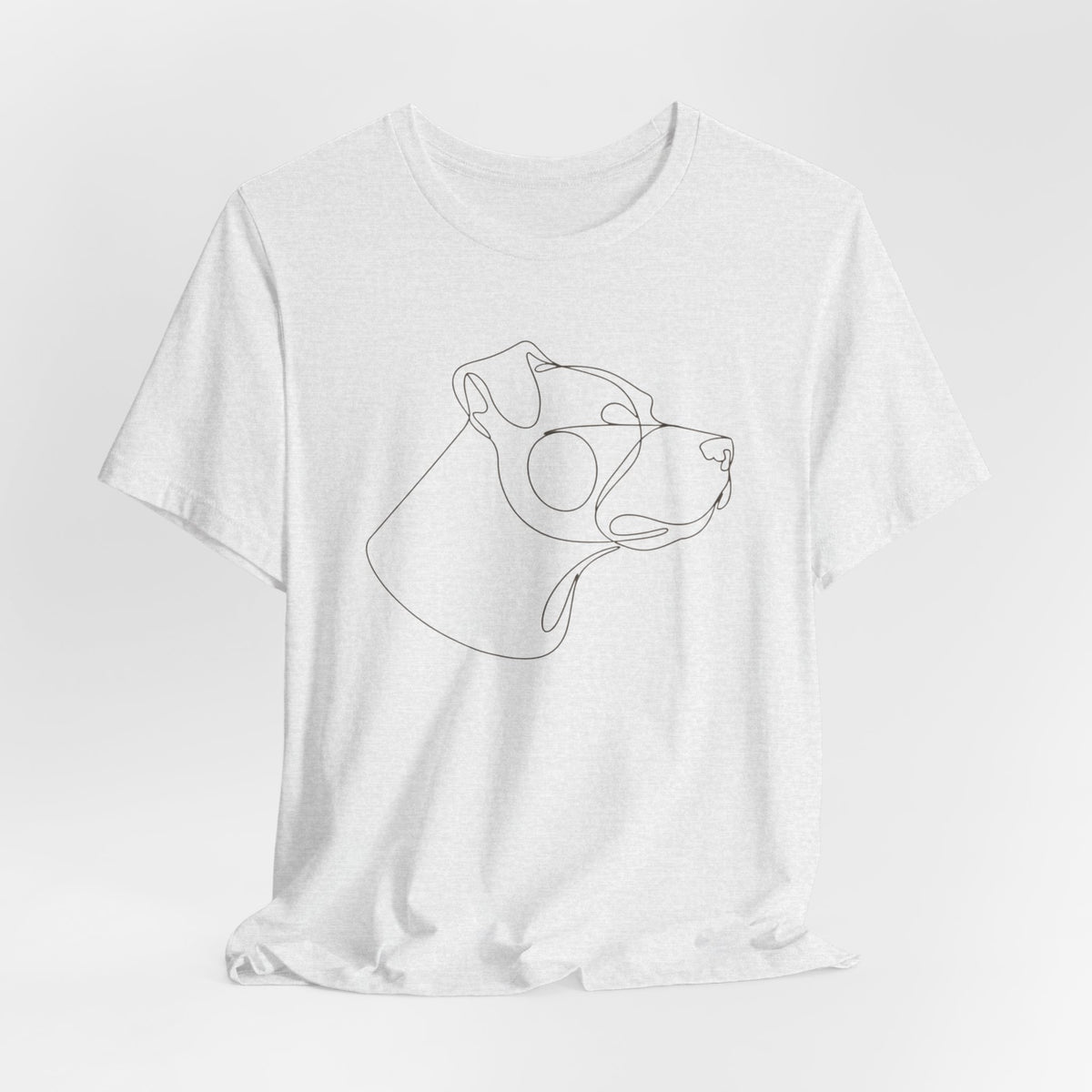 Staffordshire Bull Terrier minimalist unisex t-shirt, photo 12