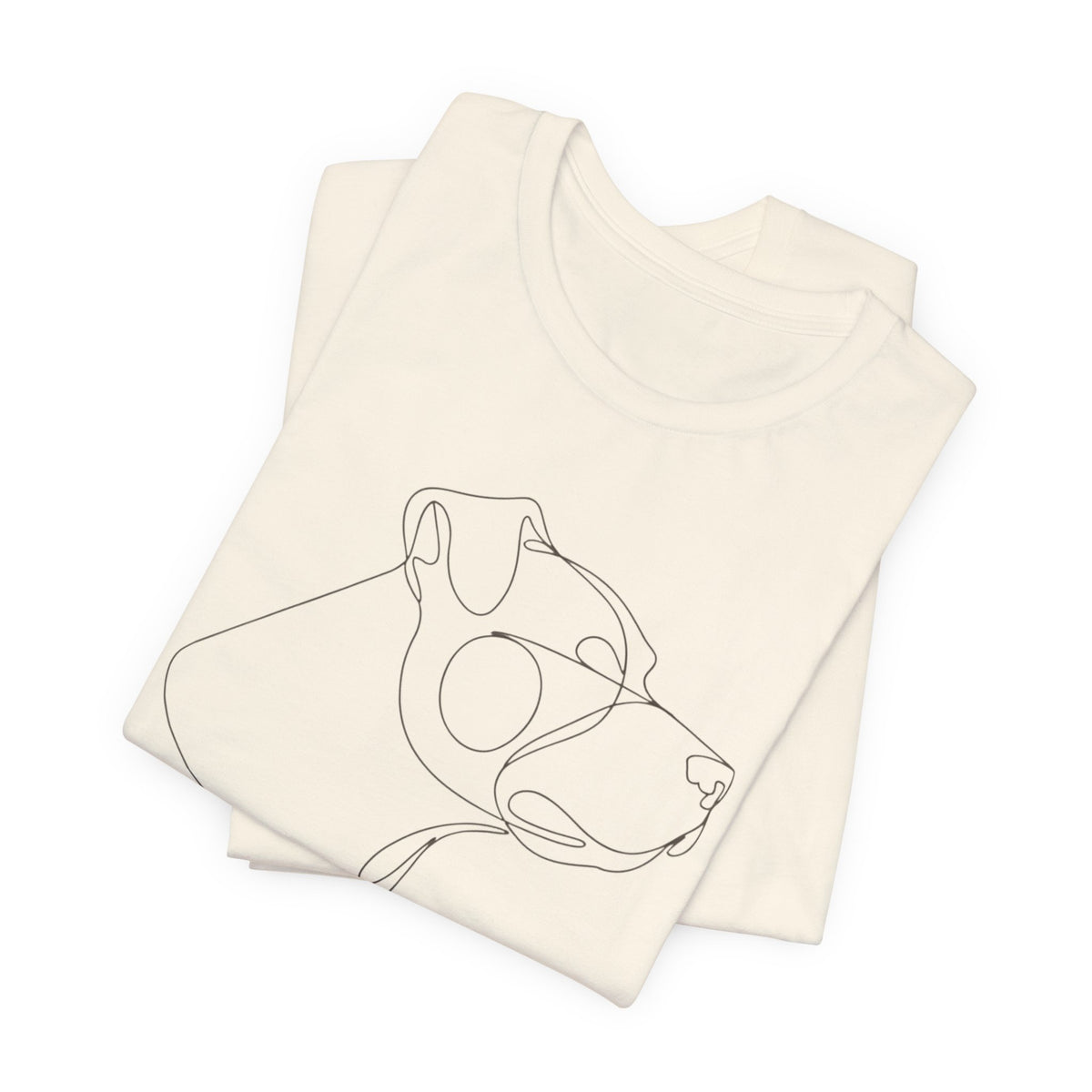 Staffordshire Bull Terrier minimalist unisex t-shirt, photo 16