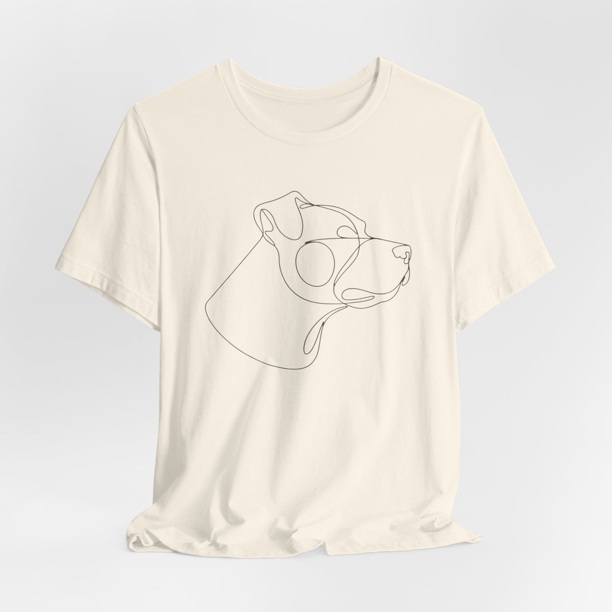 Staffordshire Bull Terrier minimalist unisex t-shirt, photo 17