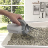 🌿 Eco-Friendly Cat Litter Shovel with Built-In Poo Bag Holder+10 roles of eco friendly bags
