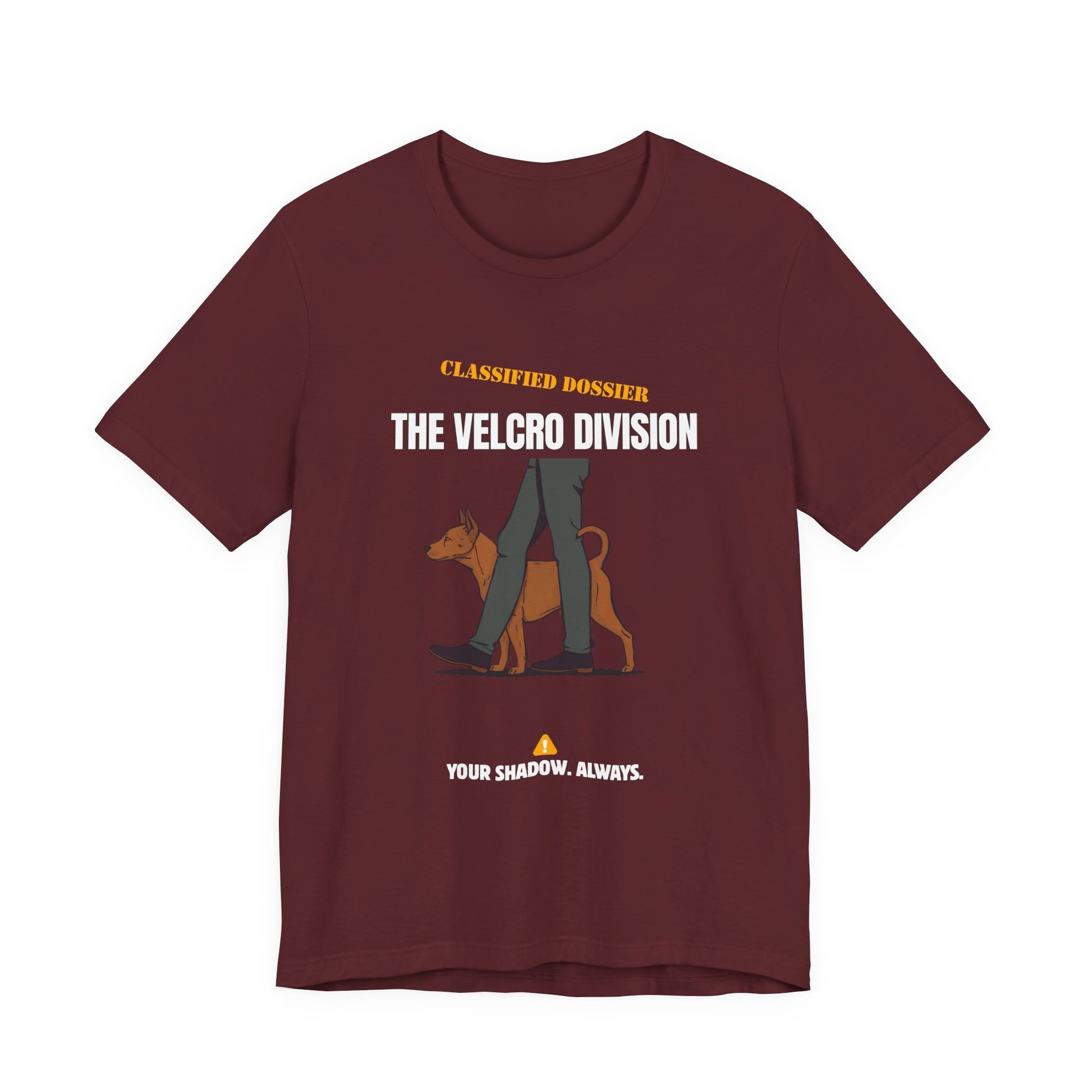 Velcro Division dog t-shirt gift styling