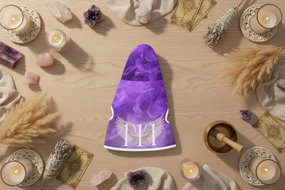 Violet smoke 111 dog hoodie spiritual design