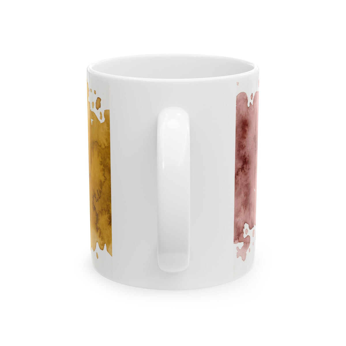 French Bulldog ceramic coffee mug, 11oz and 15oz watercolour and ink style frenchie gift - view 4
