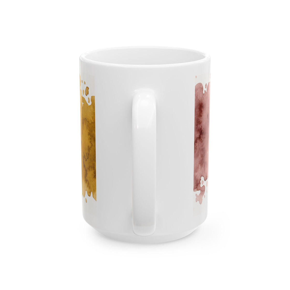 French Bulldog ceramic coffee mug, 11oz and 15oz watercolour and ink style frenchie gift - view 15