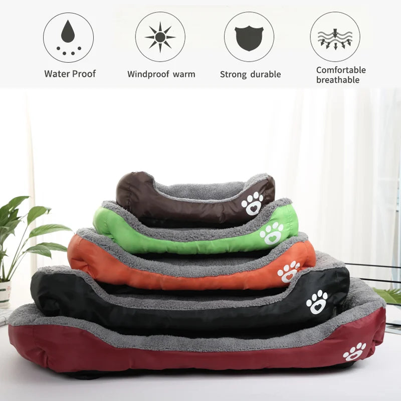 Waterproof eco-friendly pet bed, colourway option — SniffWaggleNWalk