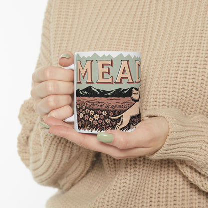 Cocker Spaniel ceramic coffee mug, 11oz and 15oz woodblock cocker gift - view 1