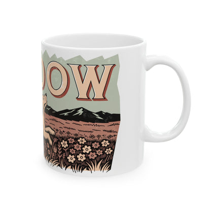 Cocker Spaniel ceramic coffee mug, 11oz and 15oz woodblock cocker gift - view 6