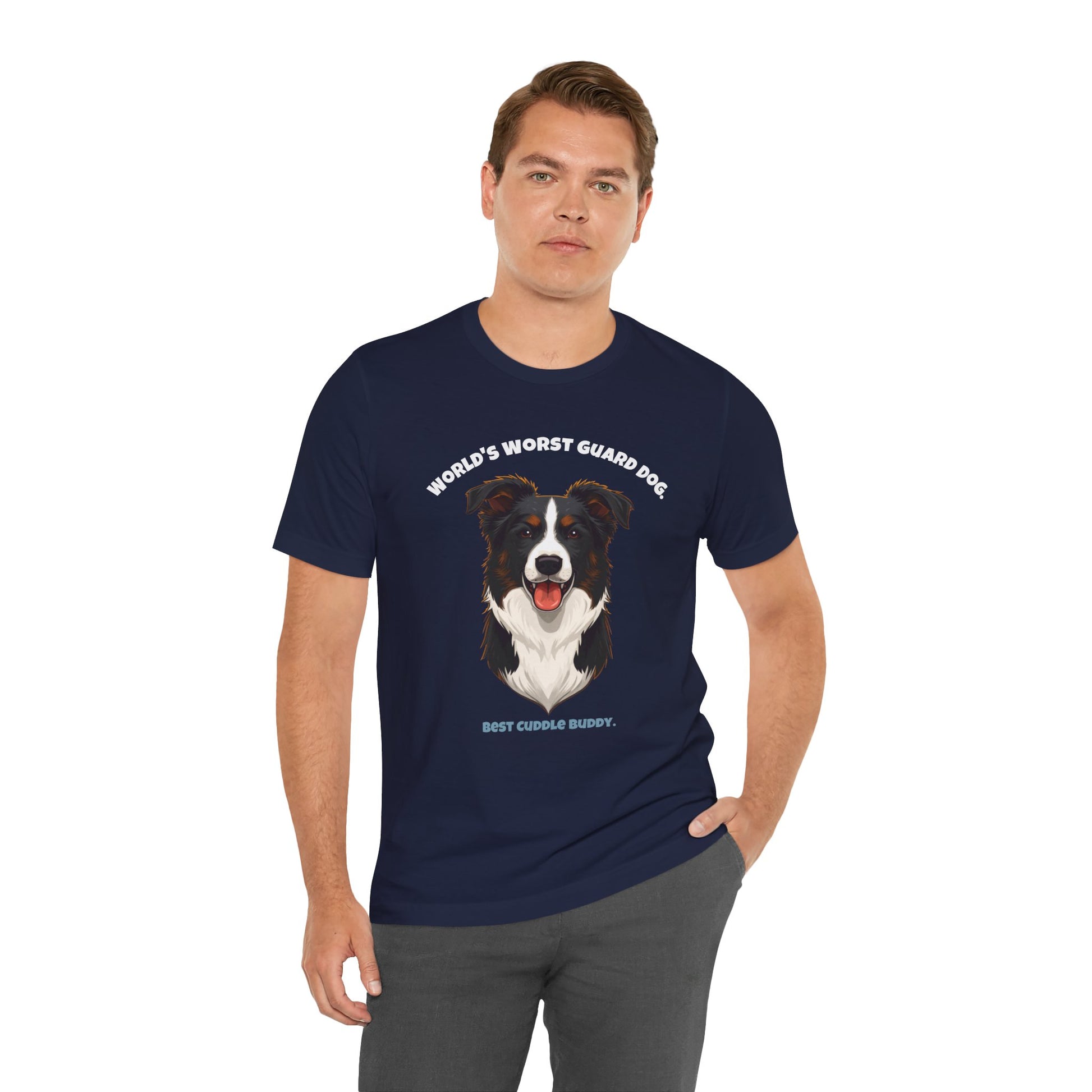 World's Worst Guard Dog Border Collie T-Shirt