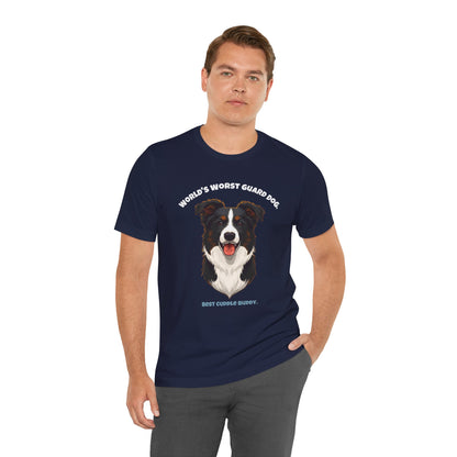 World's Worst Guard Dog Border Collie T-Shirt