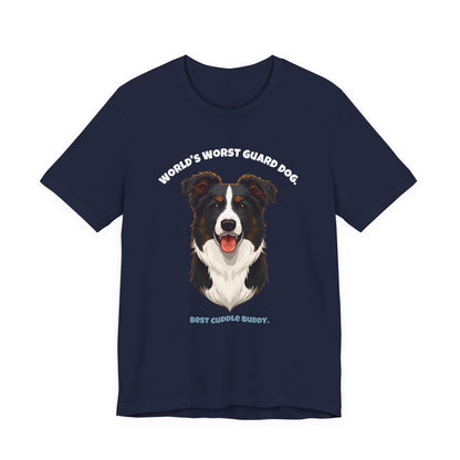 World's Worst Guard Dog Border Collie T-Shirt