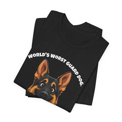 World's Worst Guard Dog German Shepherd T-Shirt