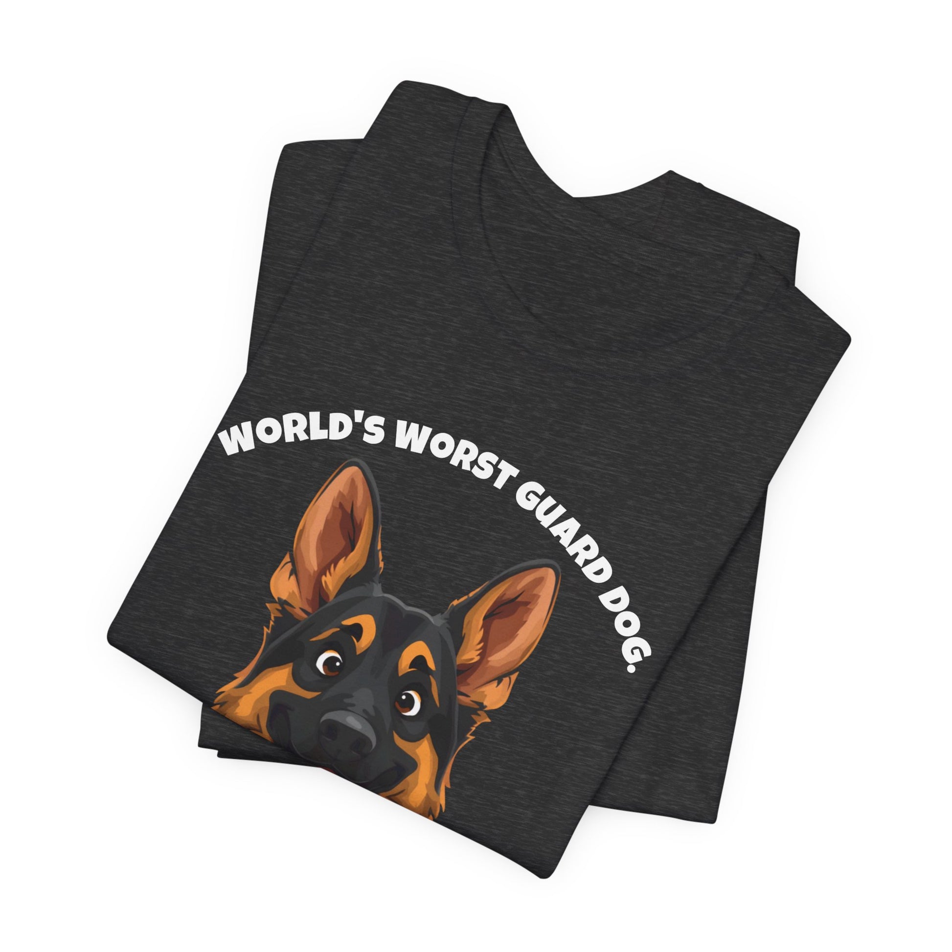 World's Worst Guard Dog German Shepherd T-Shirt