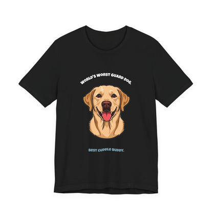 World's Worst Guard Dog T-Shirt — Funny Labrador Unisex Tee — SniffWaggleNWalk