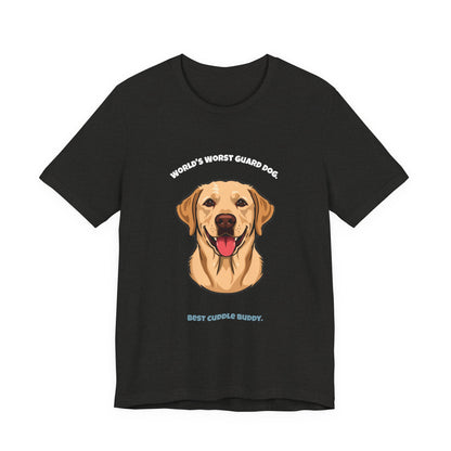 World's Worst Guard Dog T-Shirt — Funny Labrador Unisex Tee — SniffWaggleNWalk