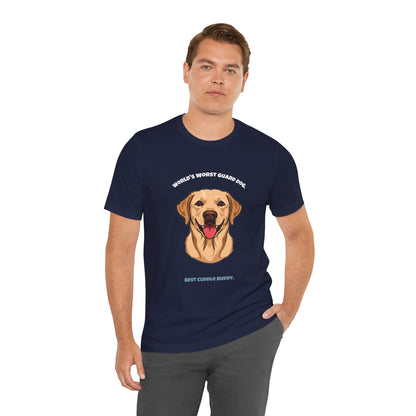 World's Worst Guard Dog T-Shirt — Funny Labrador Unisex Tee — SniffWaggleNWalk