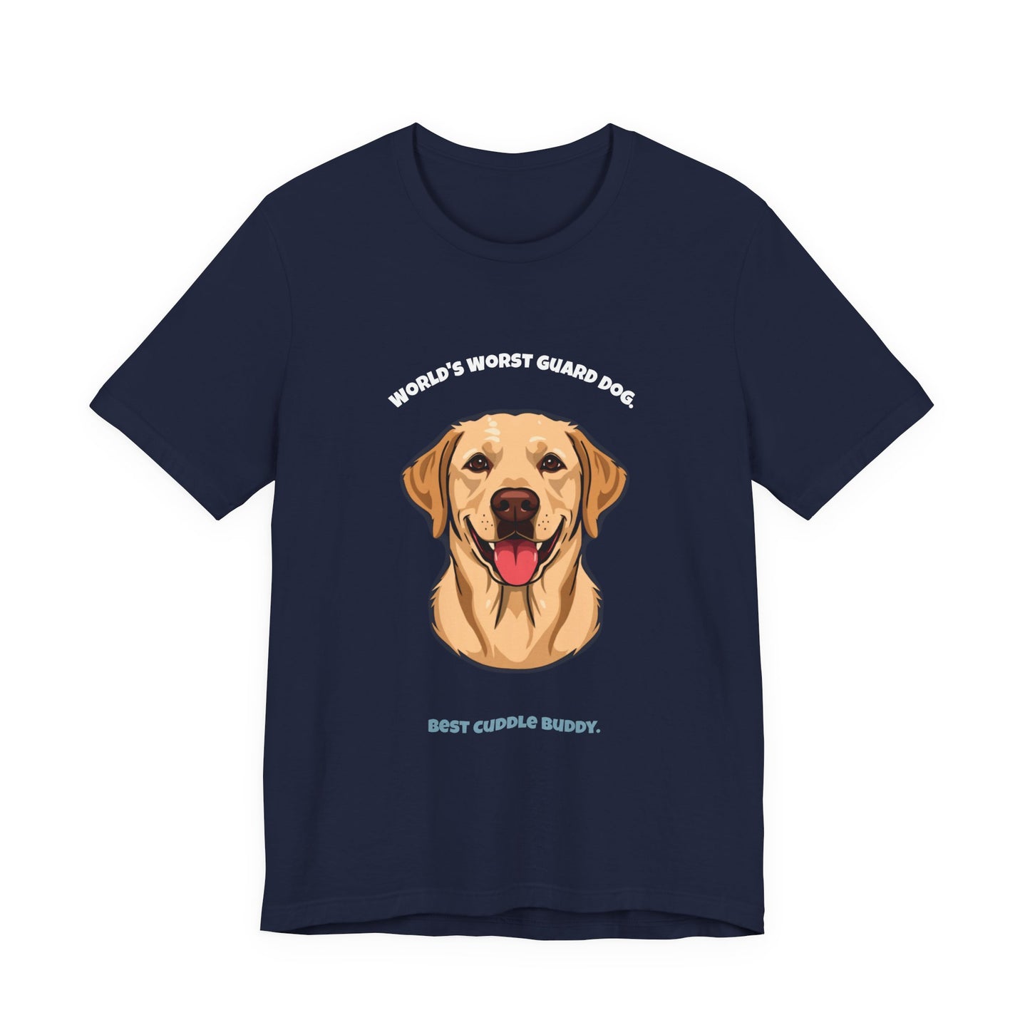 World's Worst Guard Dog T-Shirt — Funny Labrador Unisex Tee — SniffWaggleNWalk