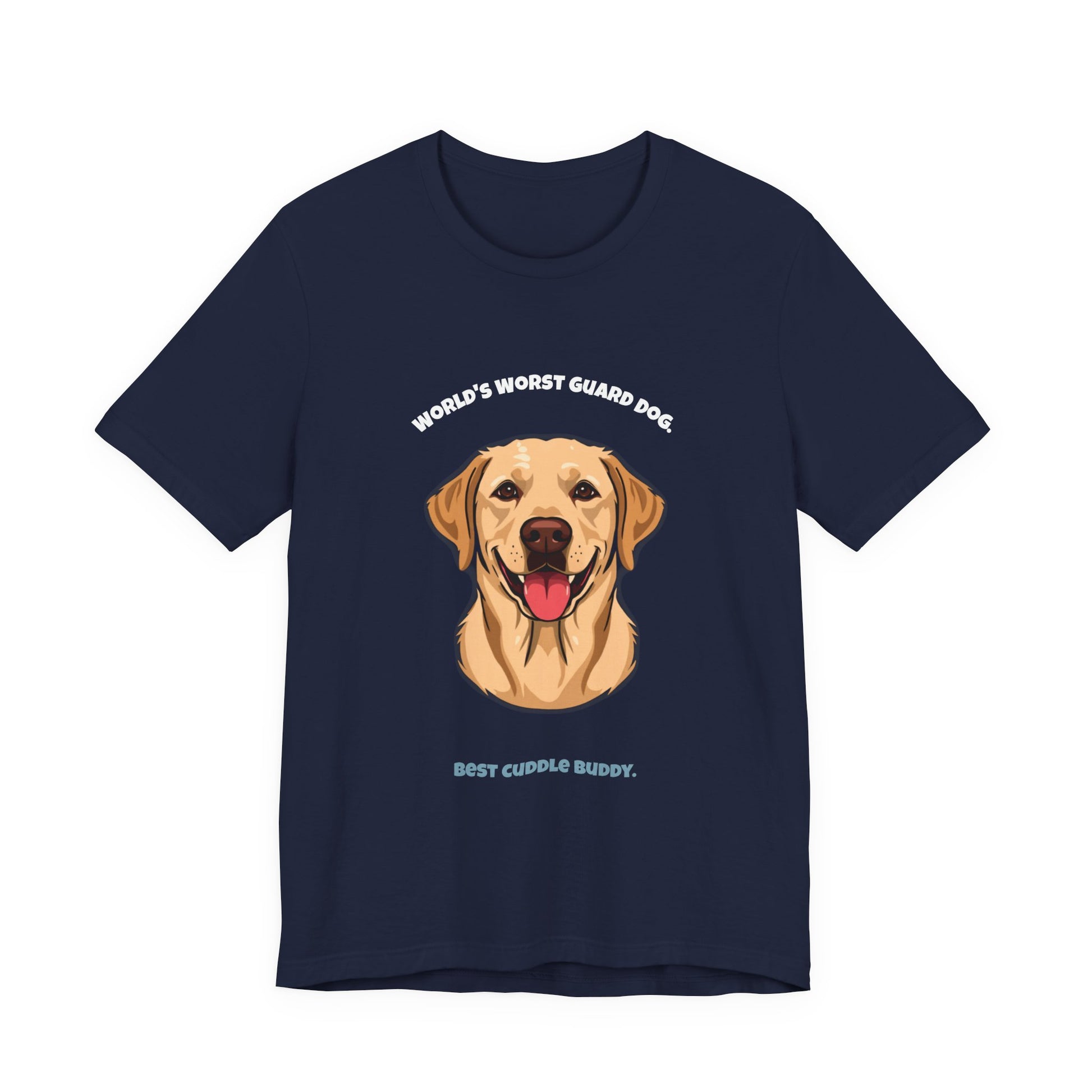 World's Worst Guard Dog T-Shirt — Funny Labrador Unisex Tee — SniffWaggleNWalk