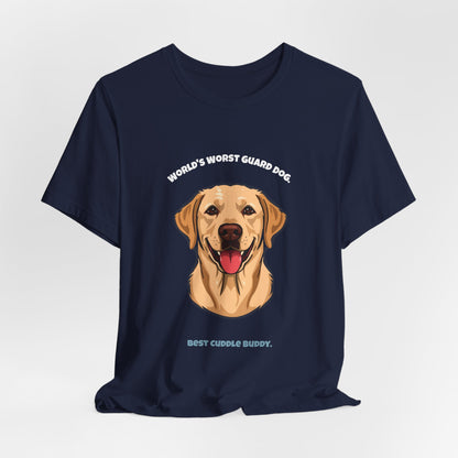 World's Worst Guard Dog T-Shirt — Funny Labrador Unisex Tee — SniffWaggleNWalk