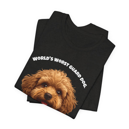 World's Worst Guard Dog Poodle T-Shirt