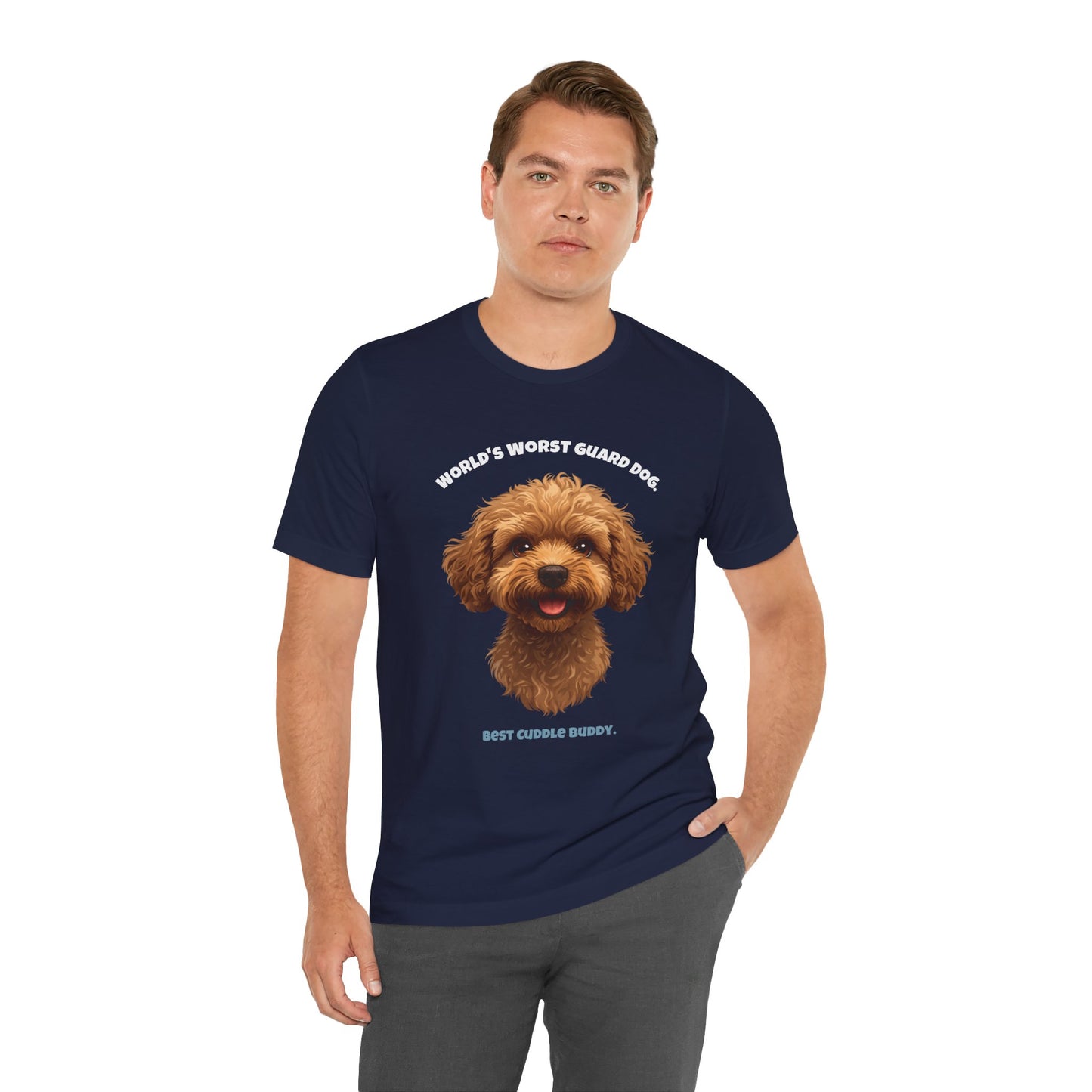 World's Worst Guard Dog Poodle T-Shirt