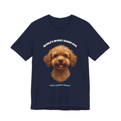World's Worst Guard Dog Poodle T-Shirt