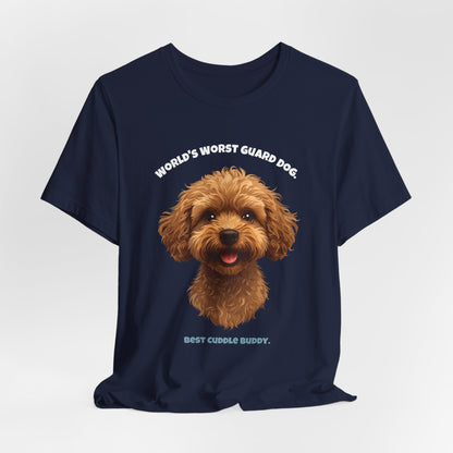 World's Worst Guard Dog Poodle T-Shirt