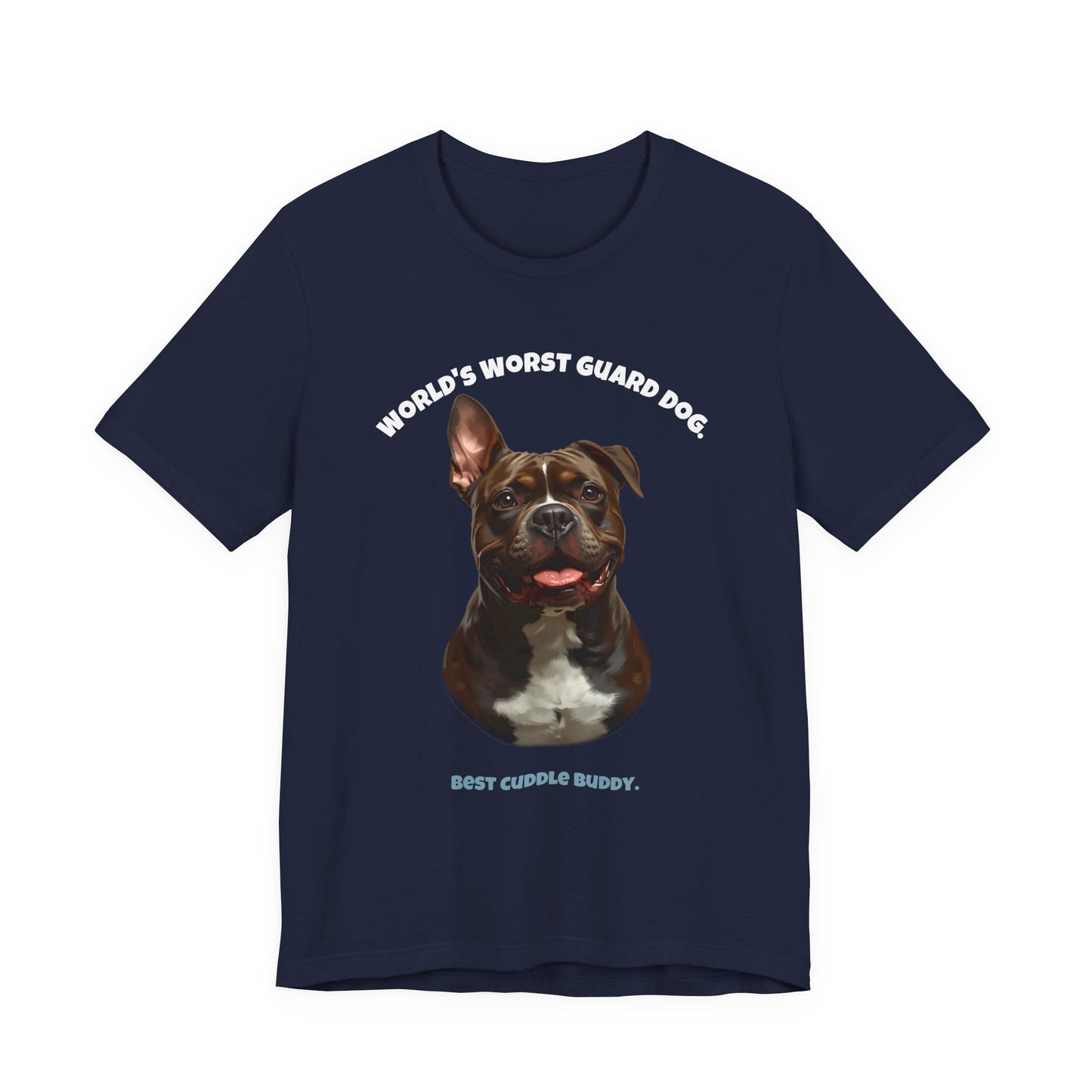 World's Worst Guard Dog Staffie T-Shirt