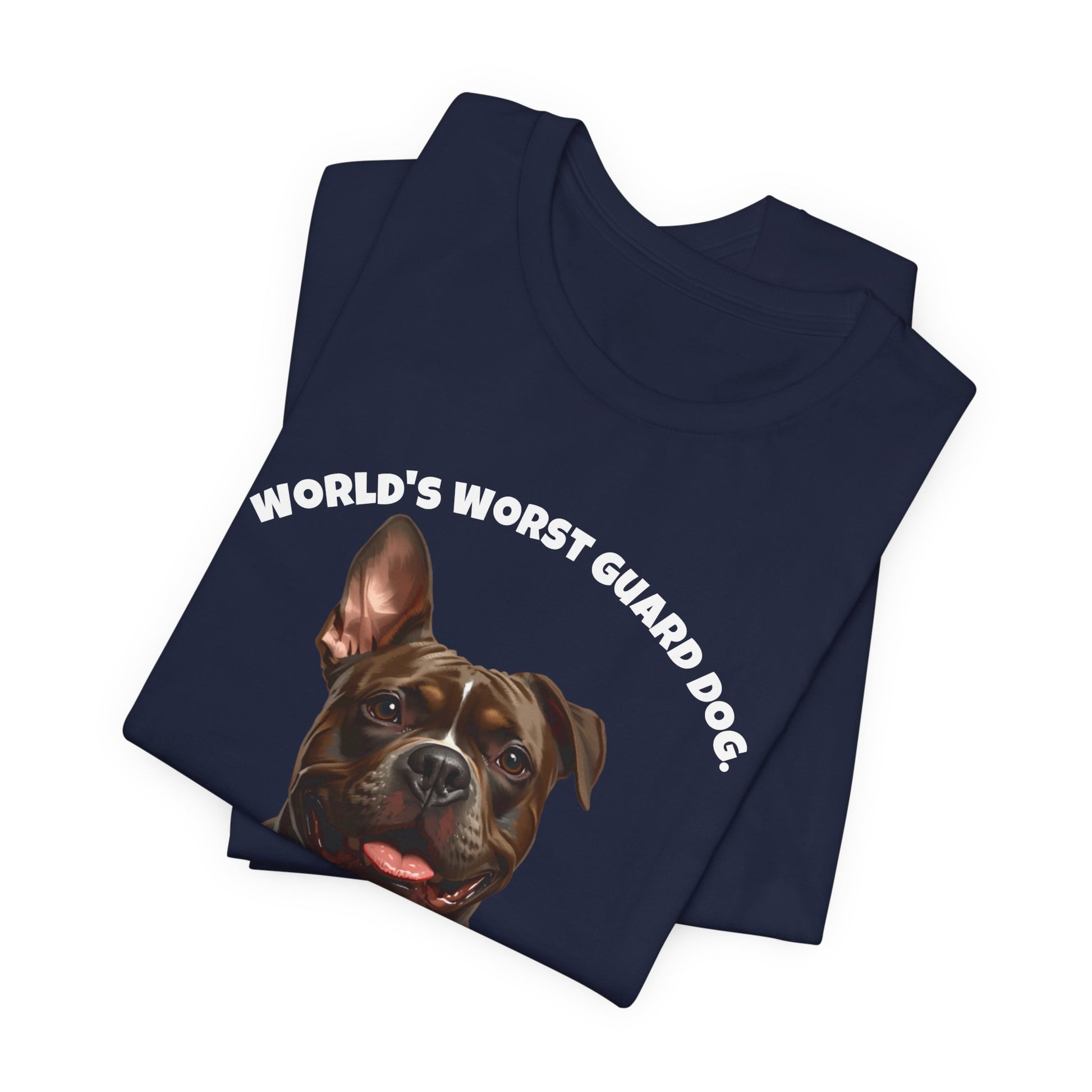 World's Worst Guard Dog Staffie T-Shirt