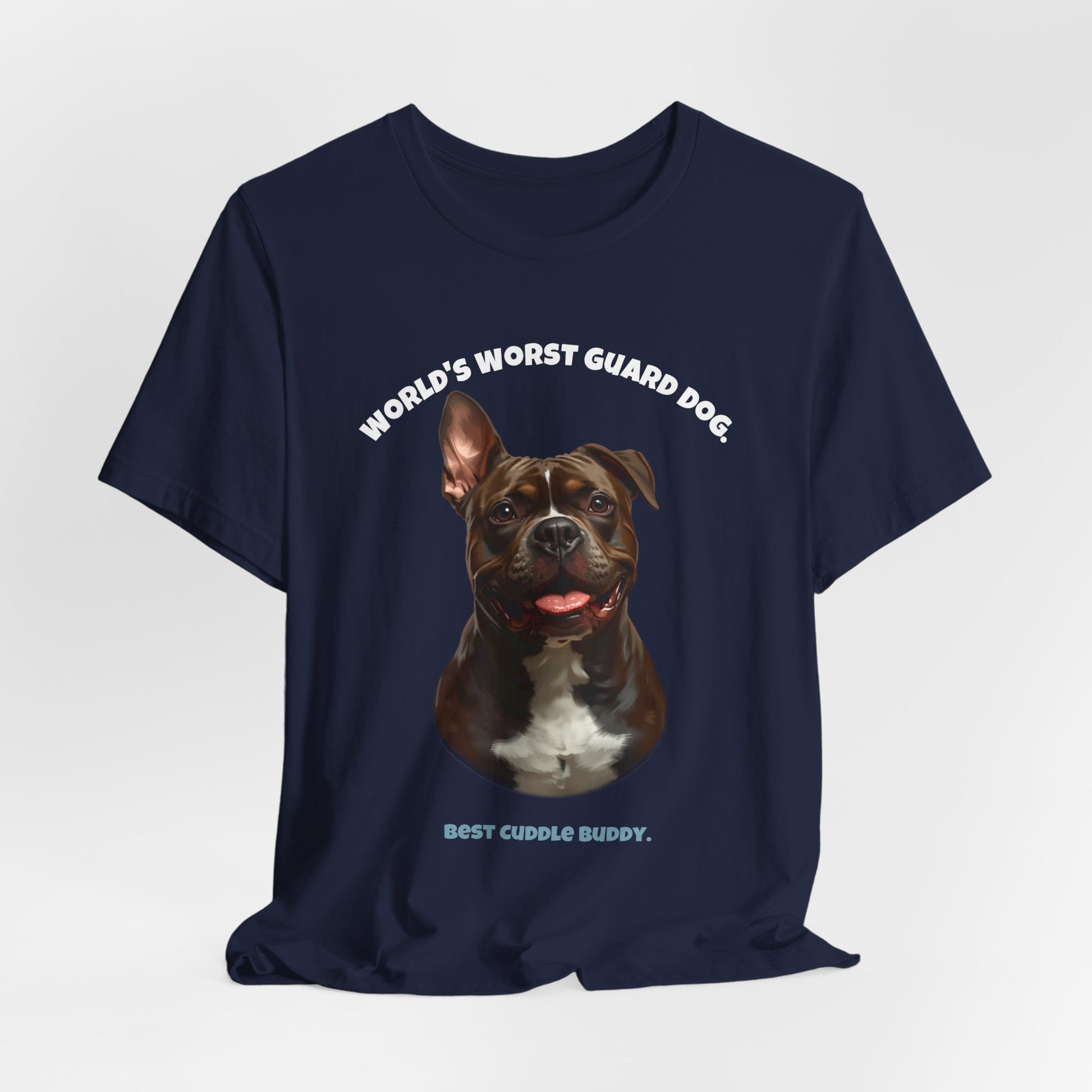 World's Worst Guard Dog Staffie T-Shirt