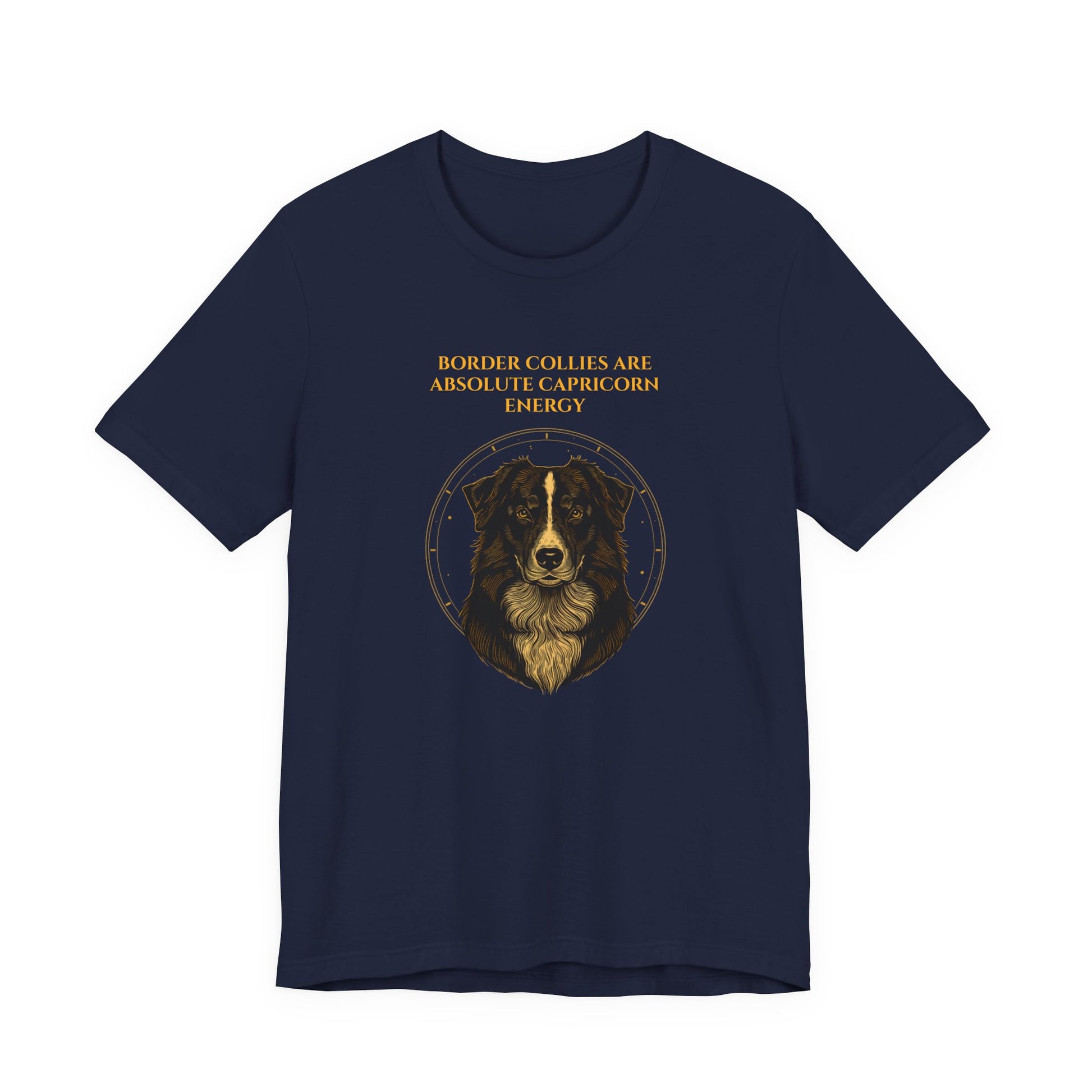 Zodiac Pack Border Collie T-Shirt — Capricorn design, photo 21