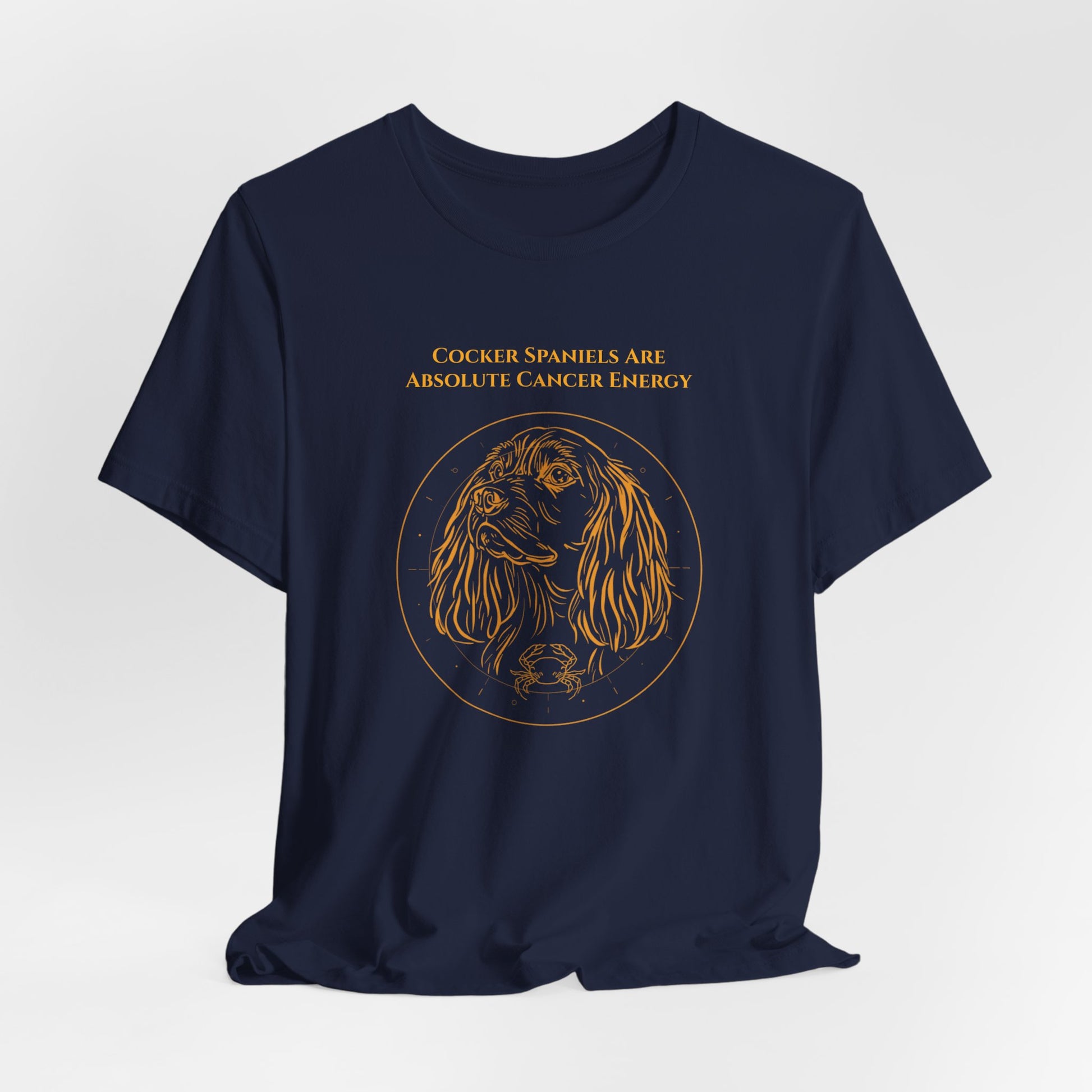 Zodiac Pack Cocker Spaniel T-Shirt — Cancer design, photo 27